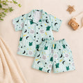Printed Linen Co-Ord Set for Baba Boys