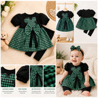 Black Butterfly Frock for Baby Girls