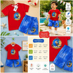 Popeye Summer Shirt & Short for Baba Boys