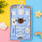 10 Piece of Gift Set with Romper for Newborn Boys