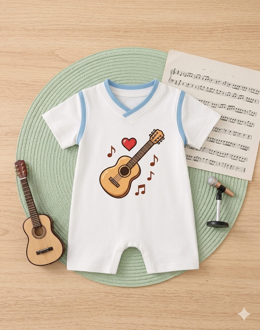 Lets Play Music Babysuit