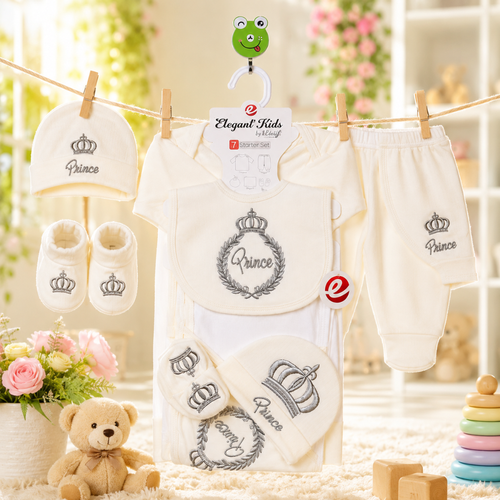 7 Piece of Set Gift for Newborn Girls