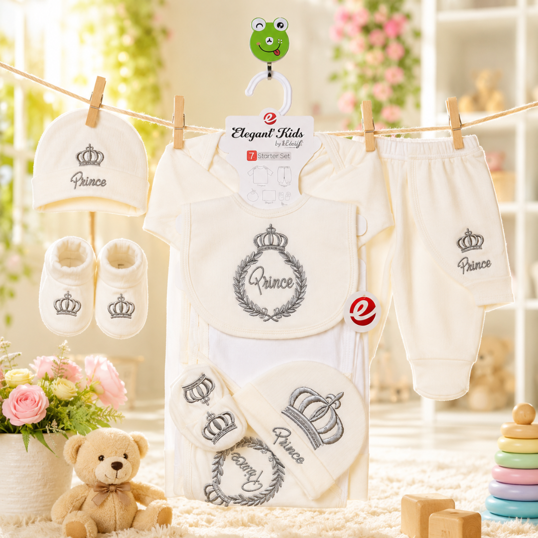 7 Piece of Set Gift for Newborn Girls