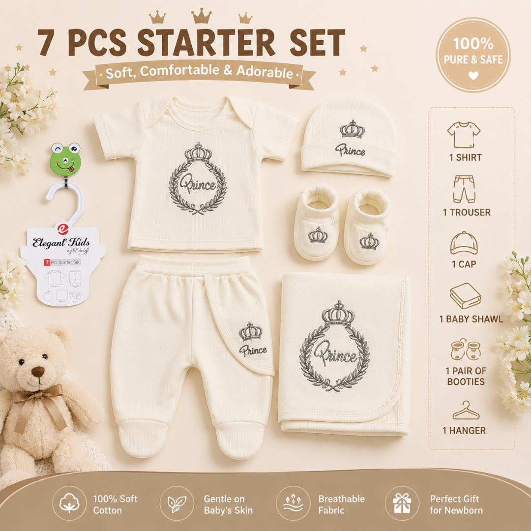 7 Piece of Set Gift for Newborn Girls